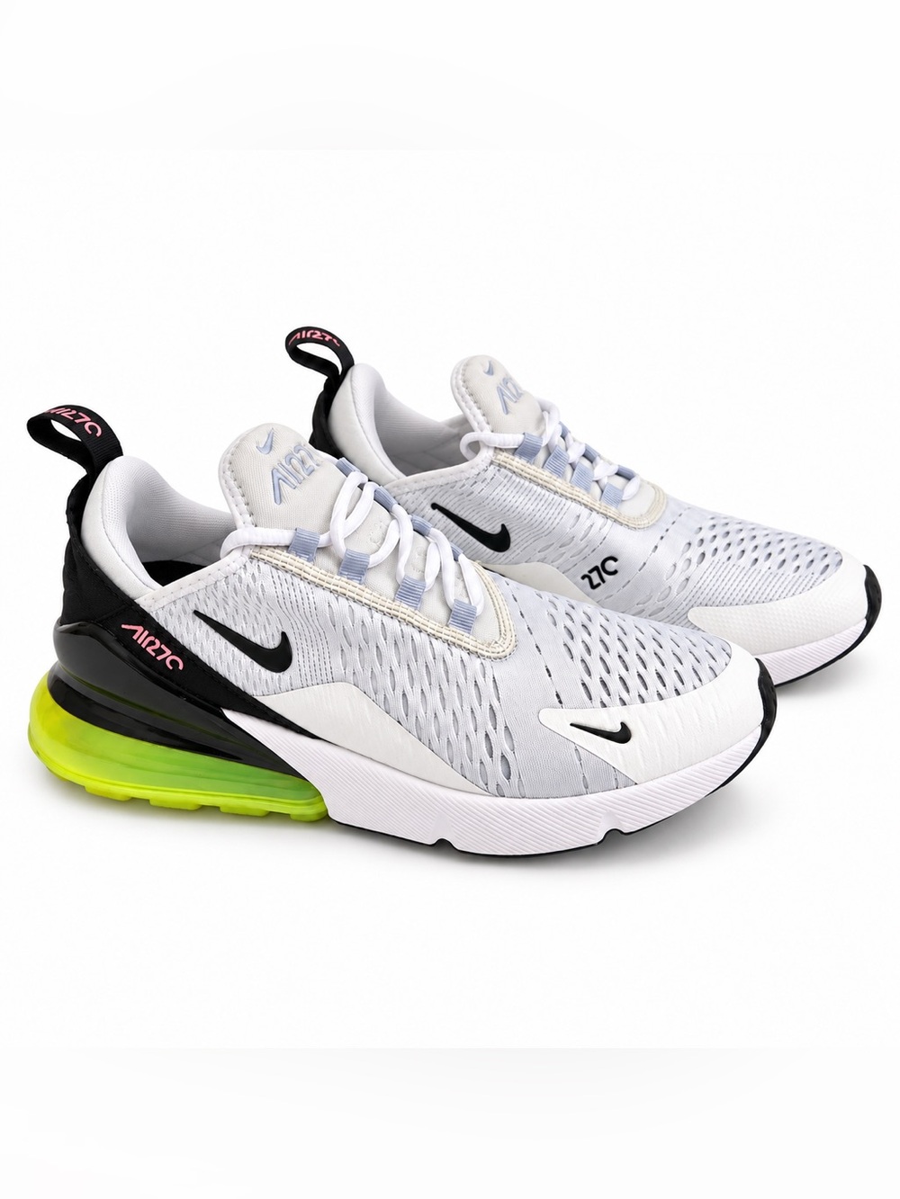 Size 8 - Nike Air Max 270 Pure Platinum Volt W
